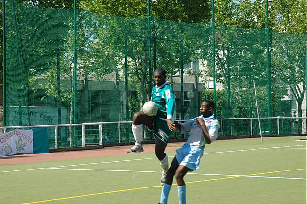 Franck Gue, lors de Montrouge  Red Star