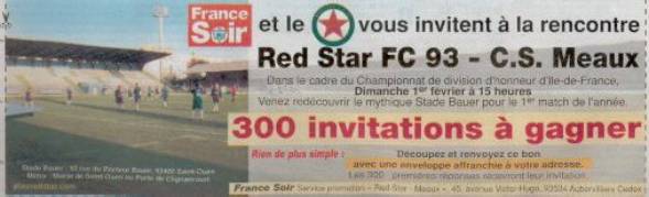 Red Star - Meaux affiche