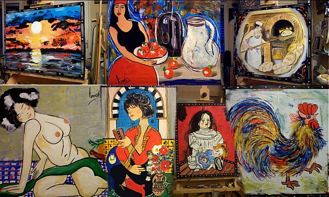 Les oeuvres de Tarek