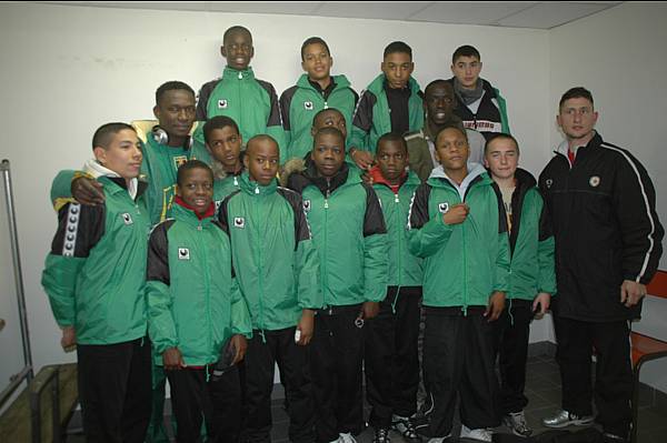 Les 13 ans du Red Star, avec Foussenia Diawara, David Giguet et Mahamadou Diarra, joueur du Real Madrid