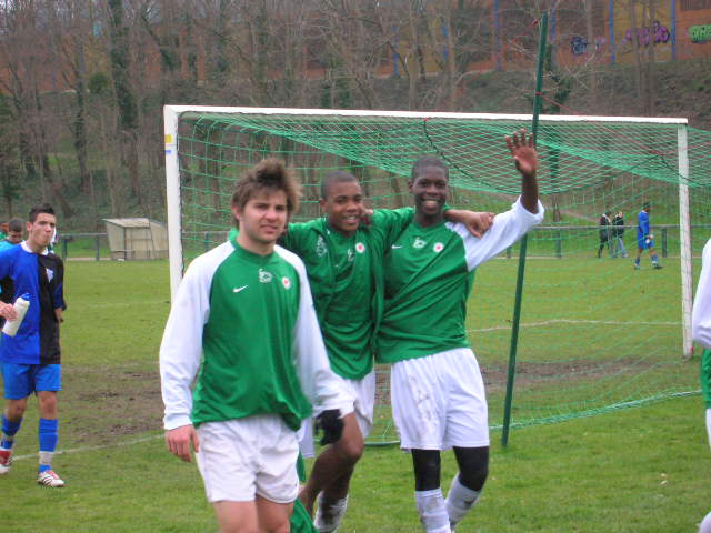 Les 18 ans du Red Star FC 93 apr�s la victoire � Sannois, hier