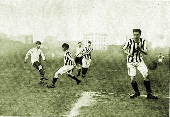 Red Star � Tottenham, en 1913