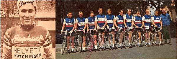 Jean Stablinski. Photo de droite avec lEquipe de France du Tour 1967 : Jean Stablinski, Raymond Riotte, Raymond Poulidor, Roger Pingeon (vainqueur de ce Tour), Anatole Novak, Paul Lemteyer, Jean-Pierre Genet, Andr Foucher, Edouard Delberghe et Lucien Aimar