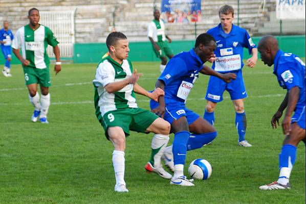 Taimmy Negreche, meilleur buteur du club avec 4 buts