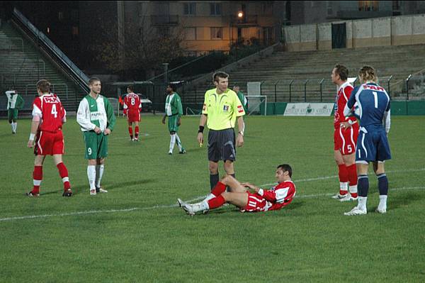 Mauvaise série à l’image de Gilles Perianayagom blessé, samedi à Bauer