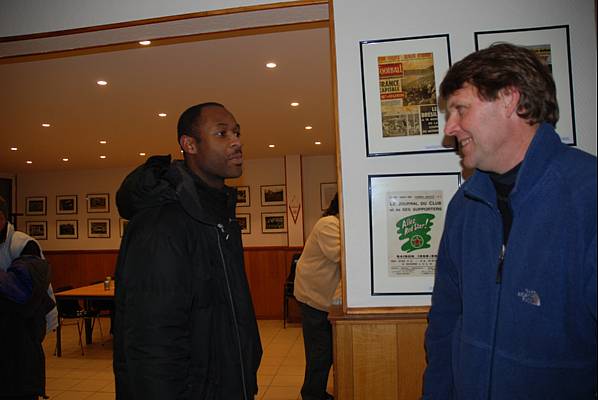 John samedi soir avec Eugène Kangulungu