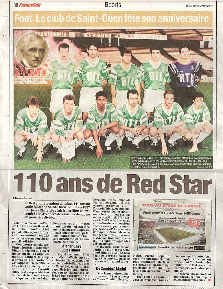 Document de Presse 110 ans