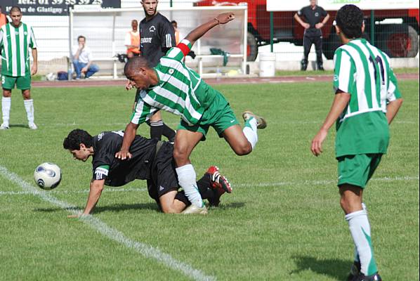 Ludovic Fardin, capitaine de la DSR, Dimanche dernier devant Le Chesnay
