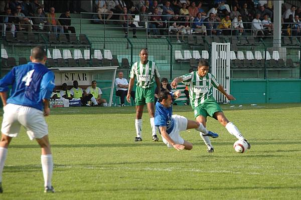 Red Star  Villemomble, la saison dernire, Eugne Kangulungu et Mickal Marquet
