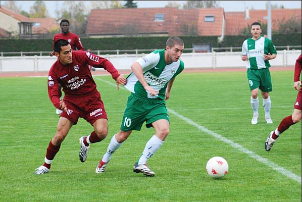 Grgory Lefort, auteur dun but vendredi soir,  droite Taimmy Negreche, buteur, vendredi et samedi. Un duo dattaque prt  sattaquer  Strasbourg