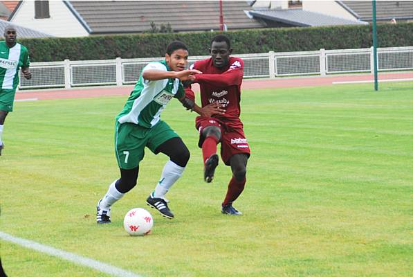 Mickal Marquet lors du match  Metz