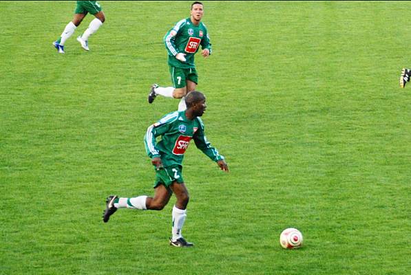 Eric Lacomat, lors du match de Coupe de France,  Ivry, au mois doctobre 2007