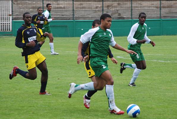 Harry Vitalien, auteur de l�ouverture du score devant Ezanville