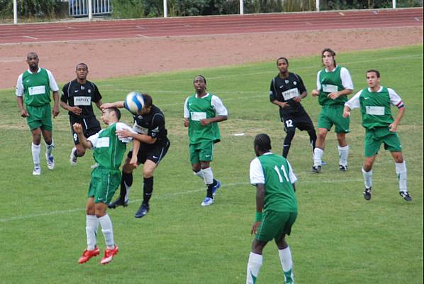 jour l, le Red Star voluait en noir et tait tenu en chec par Saint-Ouen lAumne (2-2)