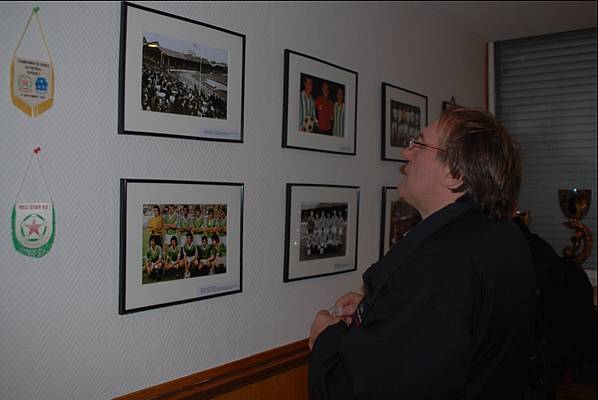 Grard Depardieu, un il sur trois grands du Red Star : Jos Farias, Pierre Bernard et Andr Mrelle