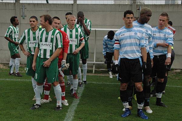 Racing  Red Star, le match aller,  Colombes