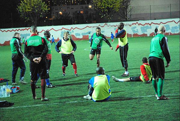le groupe de CFA, de l’autre, ce vendredi avec le renfort de Steve Marlet