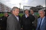 GERARD DEPARDIEU AU RED STAR, LES PHOTOS DE SA VISITE