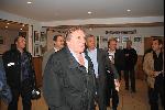 GERARD DEPARDIEU AU RED STAR, LES PHOTOS DE SA VISITE