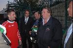 GERARD DEPARDIEU AU RED STAR, LES PHOTOS DE SA VISITE