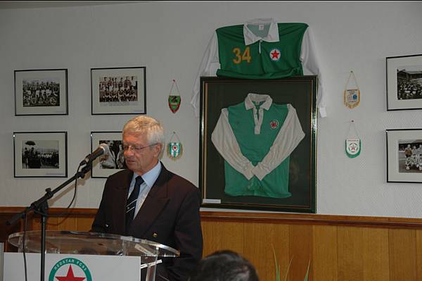 Samedi, dernier, Yves Rimet �voque Jules Rimet, fondateur du Red Star !