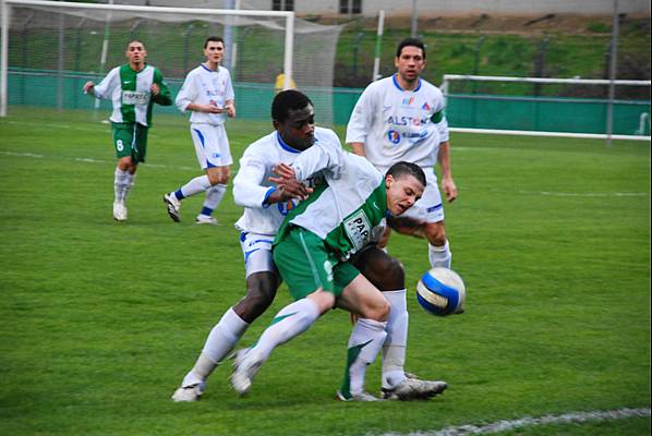 Tammy Negreche, malchanceux dans la finition, samedi soir