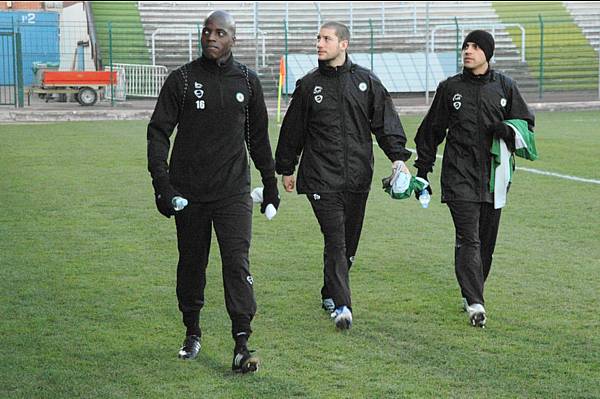 Mohamed Diakite, Grgory Lefort et Bouzid Yosri