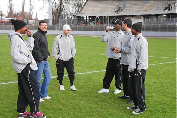 Les frres Christopher et Andy Ali, Johan Benard, Yannick Berthier, Ismal Gakou et Sofiane Mazouri