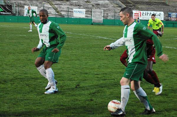 Ludovic Fardin, en compagnie de Yannick Berthier face  Metz