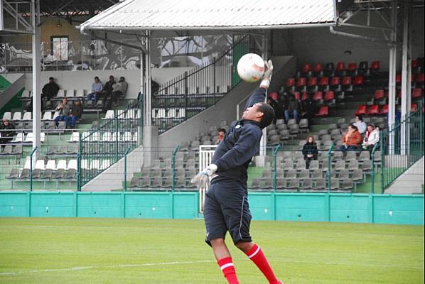 Yoann Djidonou, samedi à l’échauffement
