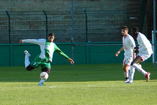 Mickal lors de Red Star - Nancy