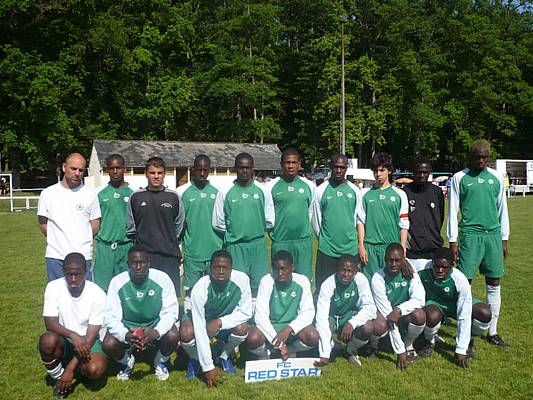 Le Red Star, victorieux du tournoi