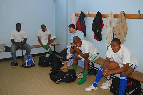 Vincent Fourneuf au centre retrouve les vestiaires de l�Ile des Vannes