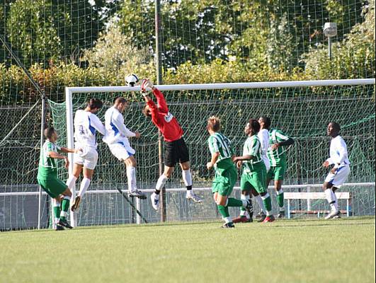 Intervention de Xavier Pinoteau, lors de Red Star � Les Ulis (photo R�mi Saillant)