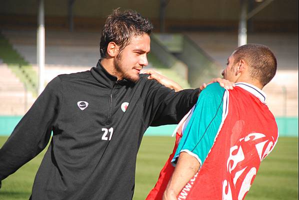Baptiste Cirelli, en compagnie de Bouzid Yosri