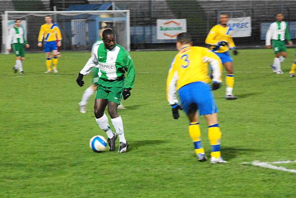 Moussa Ouattara, lors de Red Star  Epinal