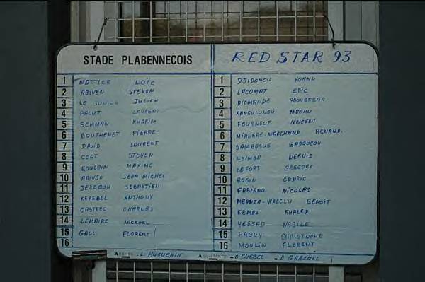 Plabennec - Red Star 2006