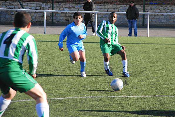 Match Red Star  Paris FC, en benjamins cette saison