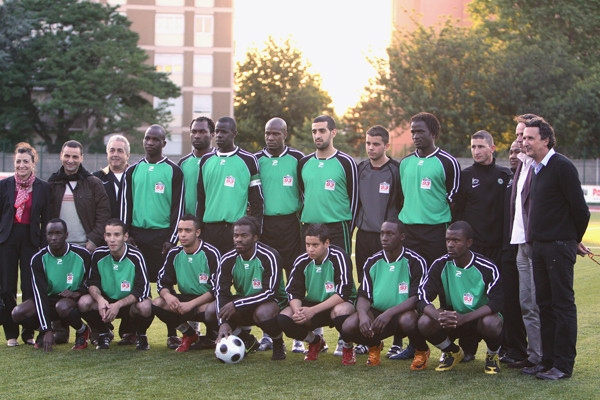 Red Star FC 93 (D2, District), finaliste de la Coupe de la Seine-Saint-Denis 2009 (photo Jacques Martin)