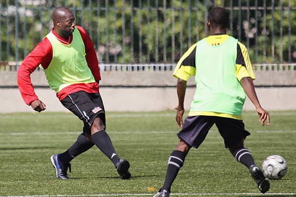 Demba Diagouraga a effectu ses dbuts au Red Star samedi en CFA  Luon  Jacques Martin