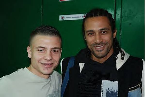 Steve Marlet en compagnie de Taïmmy Negreche