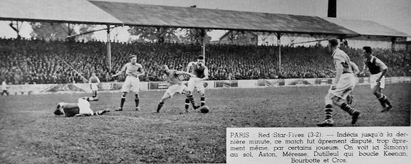Red Star - Fives Lille, 1937