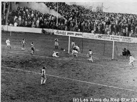 Red Star  Saint-Etienne, en 1975