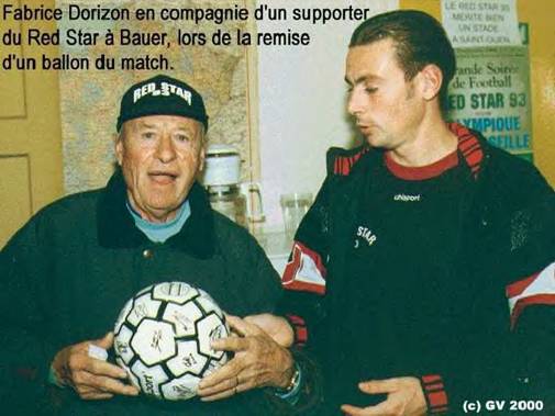 Fabrice Dorizon, en compagnie du regrett Emile Taupin