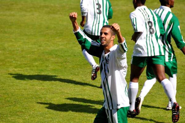 Faouzi Djemali, après son but © GT Valck