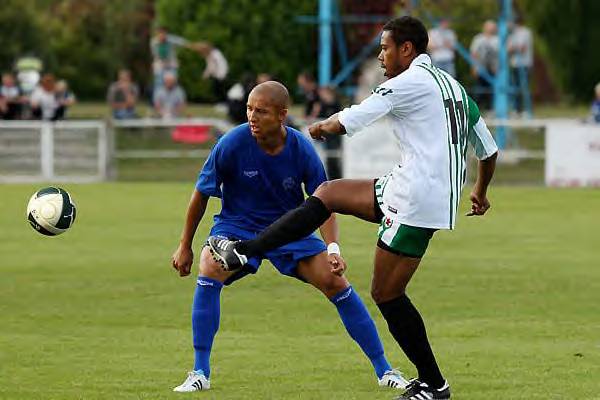 Vincent Doukantie, dbut juillet 2011 face  Troyes,  Romilly  Jacques Martin