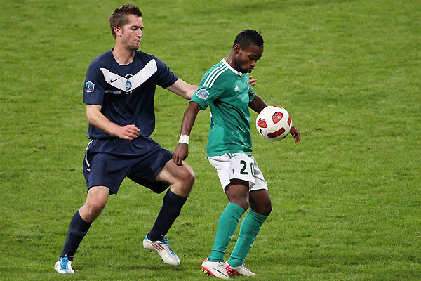 Geoffrey Malfleury, ici devant le Paris FC  Jacques Martin