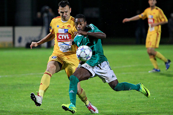 Geoffrey Malfleury, le meilleur buteur audonien avec 5 buts  Jacques Martin