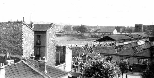 La vue sur le stade de Saint-Ouen (document Gilles Saillant)