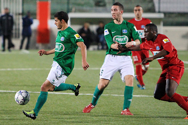 Farid Beziouen, double buteur en Coupe de France